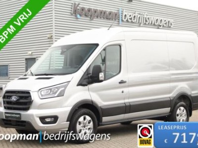 Ford Transit 350 2.0TDCI 165pk L2H2 Limited | Automaat | 360Â° Camera | Adap. Cruise | Carplay/Android | Lease 717,- p/m