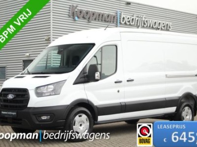 Ford Transit 350 2.0TDCI 165pk L3H2 Trend | Automaat | Nieuw model | L+R Zijdeur | Sync 4 13 | Camera | Carplay/Android | Lease 645,- p/m