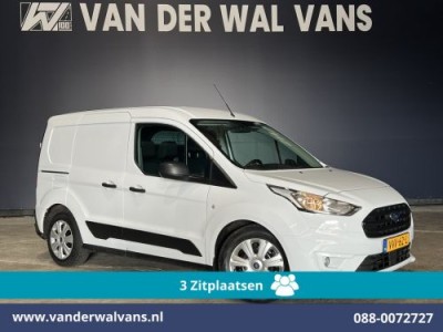 Ford Transit Connect 1.5 EcoBlue 100pk L1H1 Euro6 Airco | 3-Zits | Parkeersensoren | Trekhaak Zijdeur, Verwarmde voorruit, Bijrijdersbank