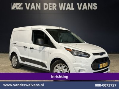 Ford Transit Connect 1.5 TDCI 101pk L1H1 Inrichting Euro6 Airco | 3-Zits | Cruisecontrol | Trekhaak Verwarmde voorruit, Bijrijdersbank