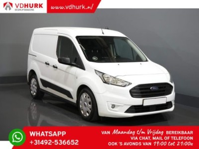 Ford Transit Connect 1.5 TDCI 120 pk Aut. Adapt.Cruise/ Carplay/ Inrichting/ Standkachel/ Omvormer/ 3 pers./ Stoelverw./ Camera
