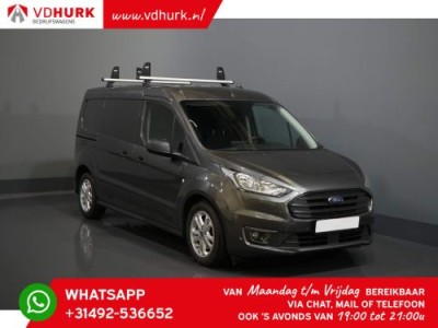 Ford Transit Connect 1.5 TDCI 120 pk Aut. L2 3Pers./ Inrichting/ Standkachel/ Stoelverw./ Carplay/ PDC/ Camera/ Cruise/ Airco