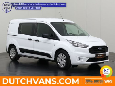Ford Transit Connect Benzine 100Pk Lang | 3-Zits | Airco | Cruise | Trekhaak