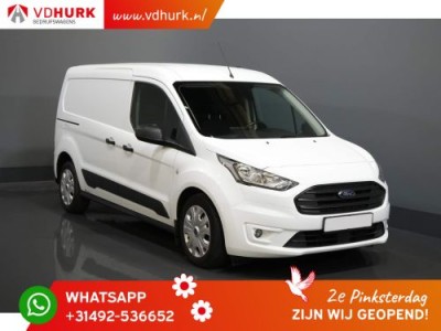 Ford Transit Connect L2 1.5 TDCI 100 pk Aut. Trend 3pers./ Standkachel/ Stoelverw./ DAB/ Carplay/ PDC/ Camera/ Trekhaak/ Cruise/ Airco