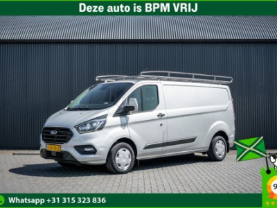 Ford Transit Custom 2.0 EcoBlue L2H1 | 130 PK | 3-Zits | Camera | Cruise | PDC | Airco | Trekhaak | Imperiaal