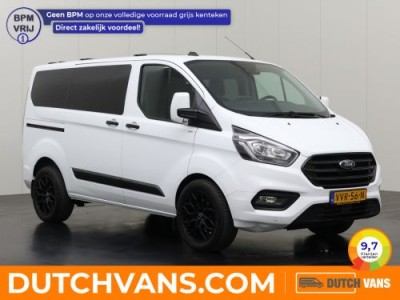 Ford Transit Custom 2.0TDCI 130PK Dubbele Cabine | 6-Persoons | Navigatie | Camera | Airco | Cruise | Trekhaak