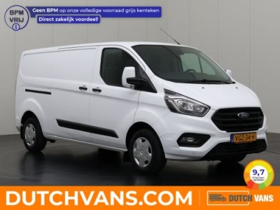 Ford Transit Custom 2.0TDCI 130PK Lang | Achterdeuren | Airco | Cruise | 3-Persoons | 2800Kg Trekhaak