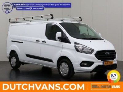 Ford Transit Custom 2.0TDCI 130PK Lang Imperiaal | Trekhaak | 2xSchuifdeur | Navigatie | Camera | 3-Persoons