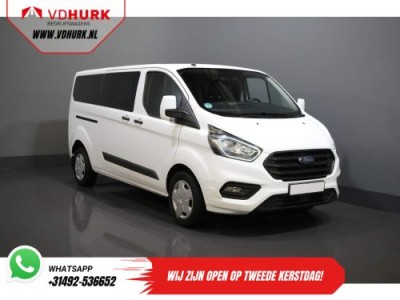 Ford Transit Custom 2.0 TDCI 130 pk L2 EUR 28.367,- incl. BTW/BPM Combi/ Kombi/ Cruise/ Camera/ PDC V+A/ Airco