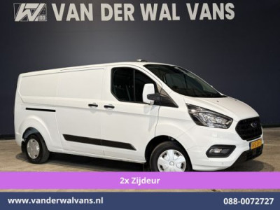 Ford Transit Custom 2.0 TDCI 130pk L2H1 Euro6 Airco | 2x zijdeur | Camera | Navigatie | LED | Cruisecontrol | 2800kg Trekhaak Android Auto, Parkeersensoren, Verwarmde voorruit, Bijrijdersbank, Achterklep