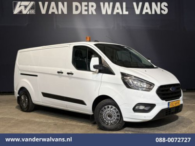 Ford Transit Custom 2.0 TDCI 130pk L2H1 Euro6 Airco | Camera | LED | Apple Carplay | Omvormer | 2800kg Trekhaak Cruisecontrol, Stoelverwarming, Verwarmde voorruit, Parkeersensoren, Bijrijdersbank