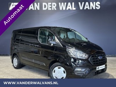 Ford Transit Custom 2.0 TDCI 131pk Automaat L1H1 Euro6 Airco | LED | Trekhaak | Apple Carplay | Android Auto Stoelverwarming, Verwarmde Voorruit, Cruisecontrol, Parkeersensoren, Bijrijdersbank