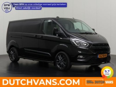 Ford Transit Custom 2.0TDCI  Automaat Lang Dubbele Cabine Platinum | Leder | Xenon | Airco | Cruise | Trekhaak