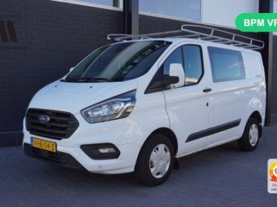 Ford Transit Custom 2.0 TDCI Dubbele Cabine EURO 6 - Airco - Navi - Cruise - Imperiaal - â¬17.950,- Excl.