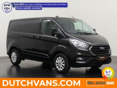 Ford Transit Custom 2.0TDCi 130PK Automaat Limited | Achterdeuren | Navigatie | Multimedia | Airco | Cruise | 3-Zits