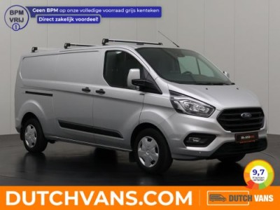 Ford Transit Custom 2.0TDi 130PK Automaat Lang Limited | Dakdraagsysteem | Multimedia Touchscreen | Camera | 3-Persoons | Airco | Cruise