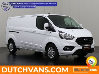 Ford Transit Custom 2.0TDi 130PK Lang Limited | Navigatie | Camera | 3-Persoons | Airco | Cruise