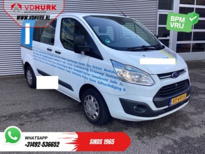 Ford Transit Custom 2.2 TDCI Trend DC Dubbel Cabine EXPORT 6 Pers./ Navi/ Camera/ Cruise/ Airco / PDC V+A/ Trekhaak
