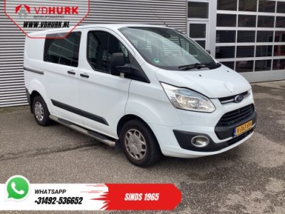 Ford Transit Custom 2.2 TDCI Trend Dubbel Cabine EXPORT Cruise/ Camera/ PDC/ Sidebars/ Airco