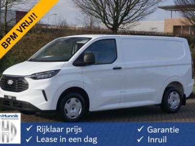 Ford Transit Custom 280S 110PK Trend BPM VRIJ 13 Scherm Apple CP / Android A. Camera, LED!! NR. J280*