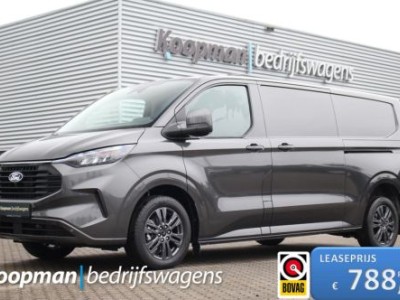 Ford Transit Custom 300 2.0TDCI 170pk L2H1 Limited | Automaat | 2-Zits | L+R Zijdeur | Adapt. cruise | LED | Sync 4 13 | Keyless | Camera | Driver assist pack | Lease 771,- p/m