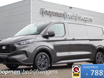 Ford Transit Custom 300 2.0TDCI 170pk L2H1 Limited | Automaat | L+R Zijdeur | Adapt. cruise | LED | Sync 4 13 | Keyless | Camera | Driver assist pack | Lease 788,- p/m