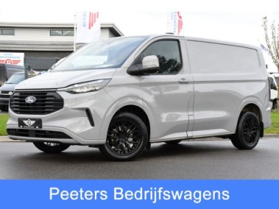 Ford Transit Custom 300 2.0 TDCI L1H1 Limited PB Edition Virtual, Adaptieve Cruise, Carplay, LED, Stoelverwarming, 136pk, Automaat, Trekhaak, Multimedia, Uniek!