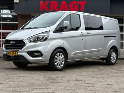 Ford Transit Custom 300 2.0 TDCI L2H1 Limited DC|170PK|DUBBELCABINE|adaptieve.cruise|airco|achteruitrijcamera|apple carplay|LED