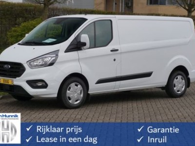 Ford Transit Custom 300L 130 PK Trend Airco, Cruise, Camera, Apple CP / Android Auto Trekhaak!! NR. 204
