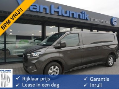Ford Transit Custom 300L 136PK Limited AUT BPM VRIJ!! Navi, Cam, Adap. Cruise, 16 LM!! NR. A25