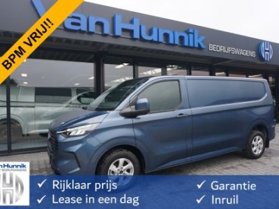 Ford Transit Custom 300L 136PK Limited BPM VRIJ!! Navi, Cam, Adap. Cruise, 16 LM!! NR. A224
