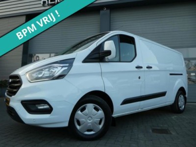 Ford Transit Custom 320 2.0 TDCI 130pk L2, Camera, Navigatie, LED, 3-Zits, 2xSchuifdeur.