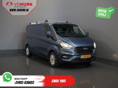 Ford Transit Custom 320 2.0 TDCI 170 pk Aut. L2 Trend BPM VRIJ! Carplay/ Stoelverw./ Camera/ PDC/ LMV/ Dakdragers/ Trekhaak