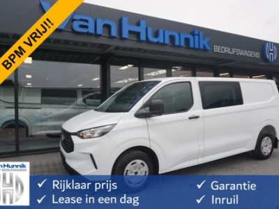 Ford Transit Custom 320L 136PK Trend DC AUT BPM VRIJ!! 13 Sync4 Navi, ACC, Camera!! NR. A299