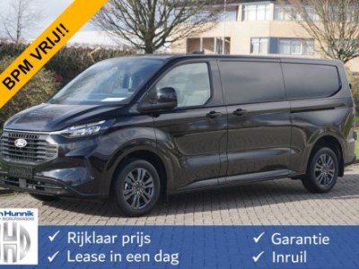 Ford Transit Custom 320L 170PK Aut. Limited BPM VRIJ!! 13 Navi, Adap. Cruise, Camera, 17 LM, LED, 2x Schuifdeur!! NR. M374*
