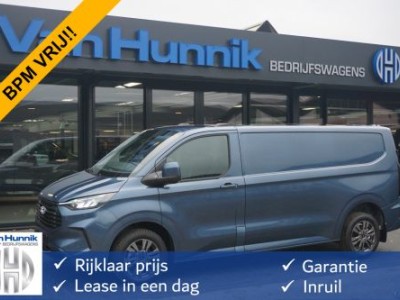 Ford Transit Custom 320L 170PK Aut. Limited BPM VRIJ!! 13 Navi, Adap. Cruise, Camera, 17 LM, LED!! NR. W02*