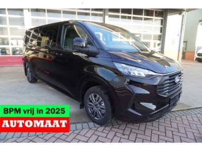 Ford Transit Custom 320L 2.0 TDCI 170PK L2H1 Limited DubbelCabine Automaat Schuifdeur L/R Nr. V011 | Airco | Adap.Cruise | Navi | Camera