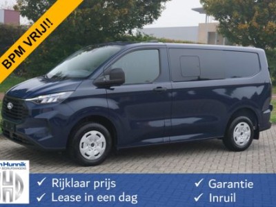 Ford Transit Custom 320S 136PK Trend Dubbel Cabine BPM VRIJ!! 13 Sync4 Apple CP/Android A. Camera, LED, 4 Jaar garantie!! NR. 401