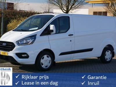 Ford Transit Custom 340L 130PK Trend AUT Airco, Camera, Apple CP/Android Auto, Standkachel!! NR. 460