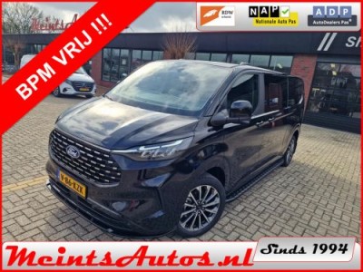 Ford Transit Custom TOURNEO Titanium Exclusive 2.0 TDCI 170pk, 5 Jaar Garantie, DC Dubbele Cabine L2H1 320 19 FULL OPTIE