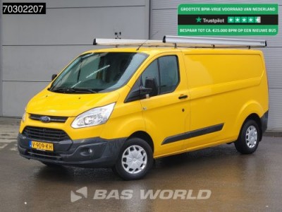 Ford Transit Custom 105pk L2H1 Trekhaak Airco Cruise Parkeersensoren Imperiaal APK 01-2026 Euro6 L2 Airco Trekhaak Cruise control