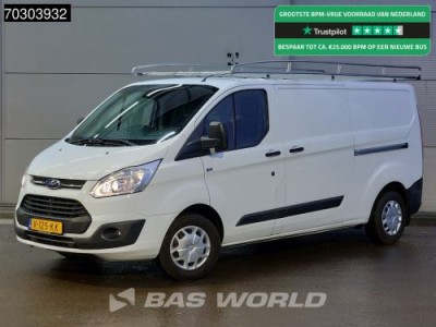 Ford Transit Custom  130PK 2x Schuifdeur L2H1 Trekhaak Navi Airco Cruise Camera Parkeersensoren v+a Imperiaal Euro6 L2 Airco Trekhaak Cruise control