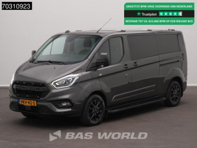 Ford Transit Custom 130PK Automaat ENGINE PROBLEM Dubbel Cabine L2 Leather Doka Mixto Raptor Sport Limited Airco Dubbel cabine Trekhaak Cruise control