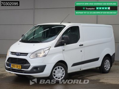 Ford Transit Custom  130PK Automaat L1H1 Navi Airco Cruise Parkeersensoren APK 09-2026 Euro6 L1 Kompakt Airco Cruise control