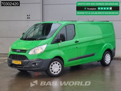Ford Transit Custom  130PK Automaat L2H1 Trekhaak Airco Cruise Camera Parkeersensoren v+a APK 03-2026 Euro6 L2 Airco Trekhaak Cruise control