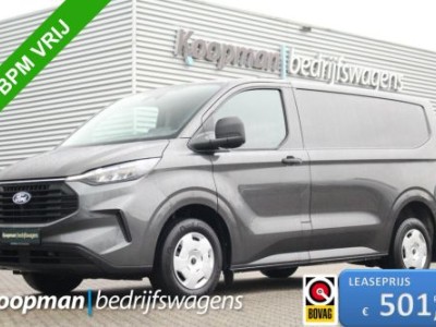 Ford Transit Custom 280 2.0TDCI 136pk L1H1 Trend | LED | Adap. Cruise | Carplay/Android | Keyless | Driver Assist | Lease 501,- p/m