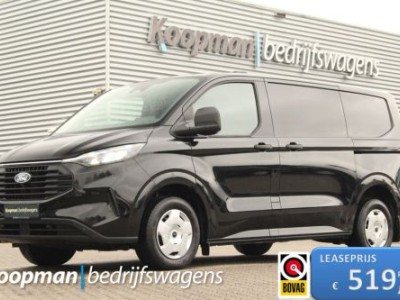 Ford Transit Custom 280 2.0TDCI 136pk L1H1 Trend | L+R Zijdeur | Stoel + Stuurverw. | LED | Carplay/Android | Keyless | Lease 519,- p/m