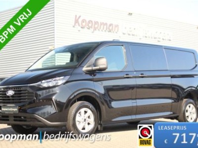 Ford Transit Custom 320 2.0TDCI 136pk L2H1 Trend DC | L+R Zijdeur | Keyless | Carplay/Android | Lease 717,- p/m