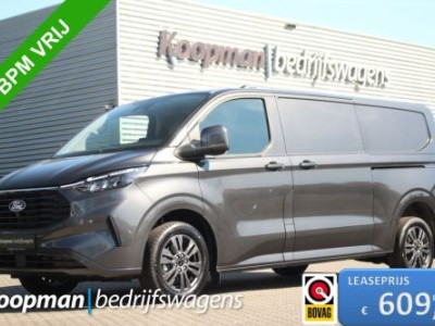 Ford Transit Custom 320 2.0TDCI 150pk L2H1 Limited | L+R Zijdeur | LED | Sync 4 13 | Keyless | Camera | LMV | Lease 609,- p/m