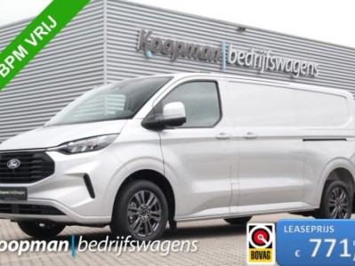Ford Transit Custom 320 2.0TDCI 170pk L2H1 Limited | Automaat | L+R Zijdeur | Adapt. cruise | LED | Sync 4 13 | Keyless | Camera | Driver assist pack | Lease 771,- p/m